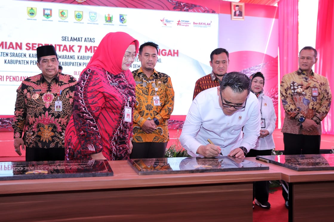 20230220 Peresmian Serentak Tujuh MPP di Jawa Tengah 1