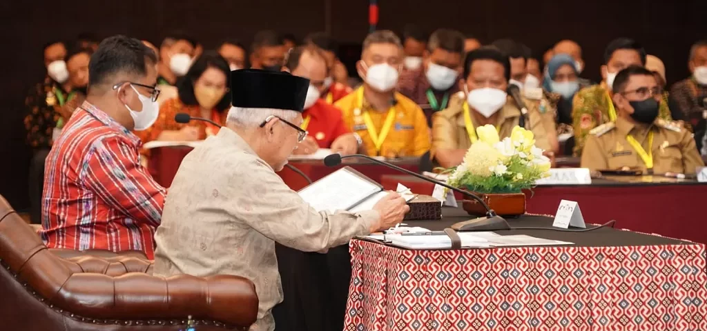 20230224 Pimpin Langsung Rapat Koordinasi Penurunan Stunting Wapres Minta Berdayakan Masyarakat Hingga ke Tingkat Desa