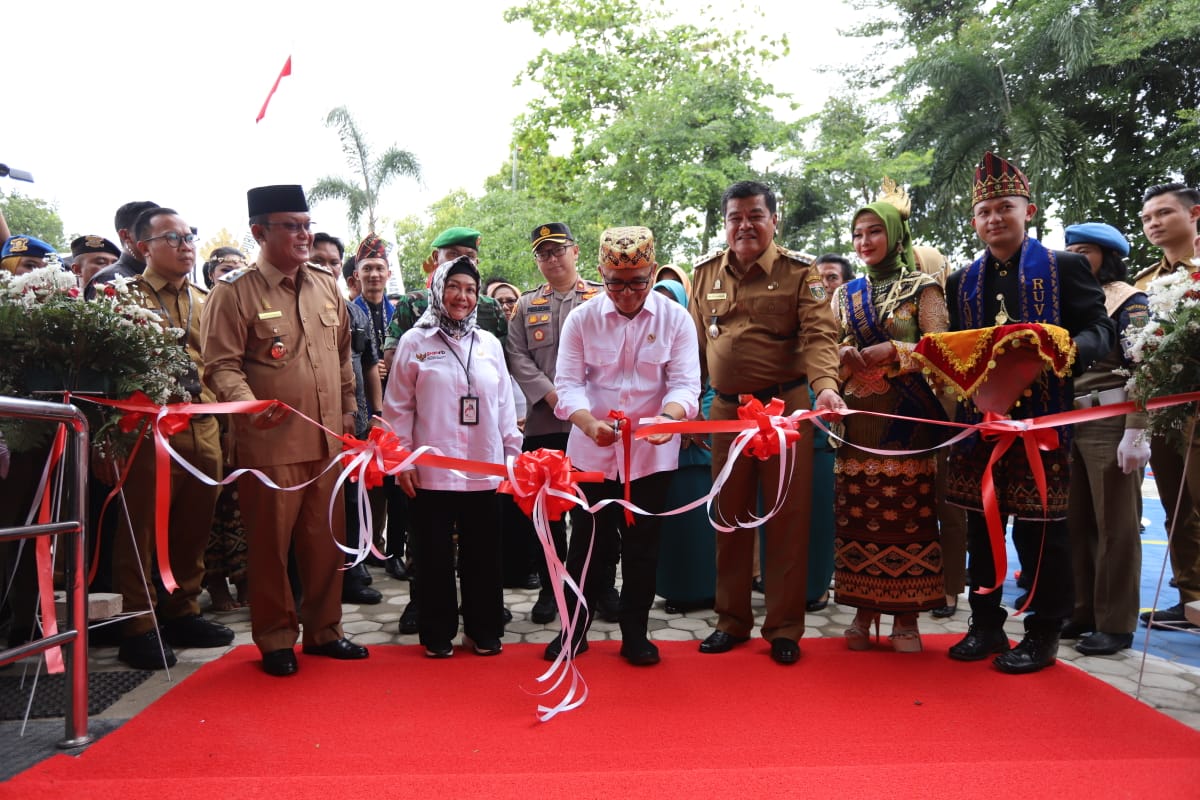 20230227 MENTERI DEP YANLIK Peresmian MPP Kabupaten Lampung Tengah 16
