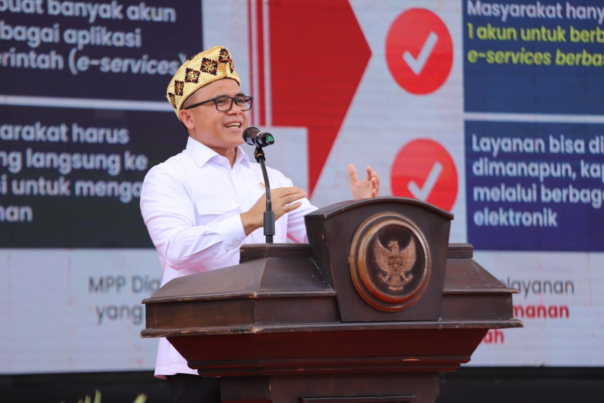 20230227 MENTERI DEP YANLIK Peresmian MPP Kabupaten Lampung Tengah 9