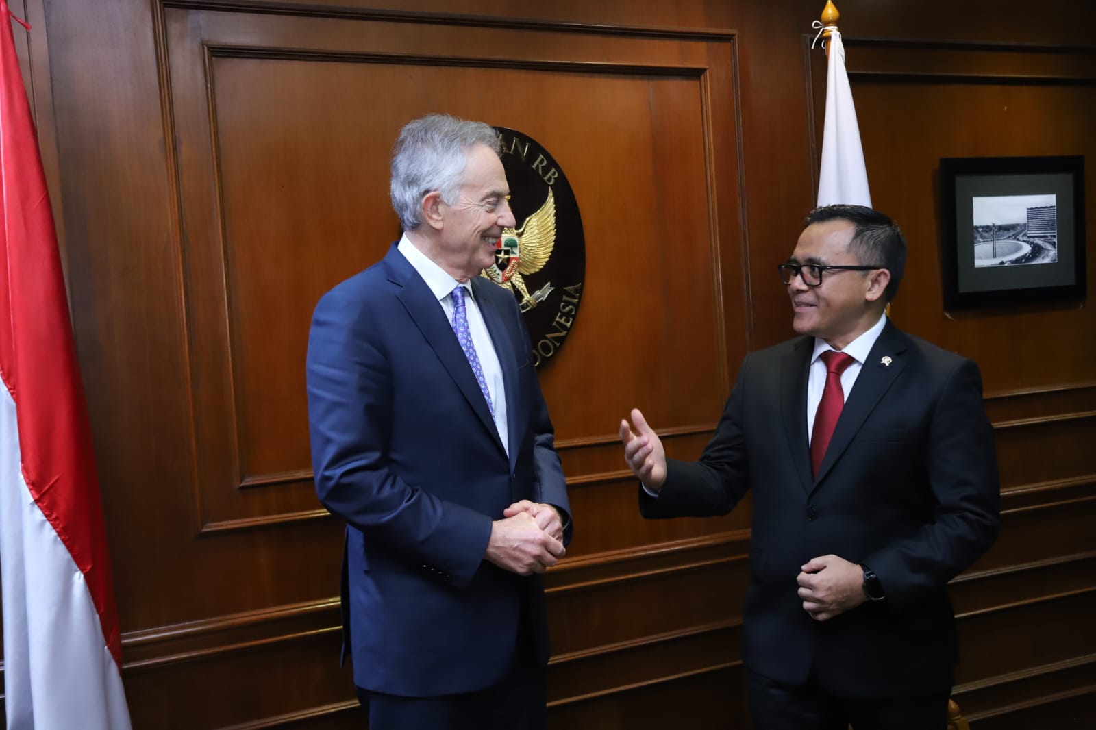 20230306 Kunjungan Kerja Mantan PM Inggris Tony Blair 1