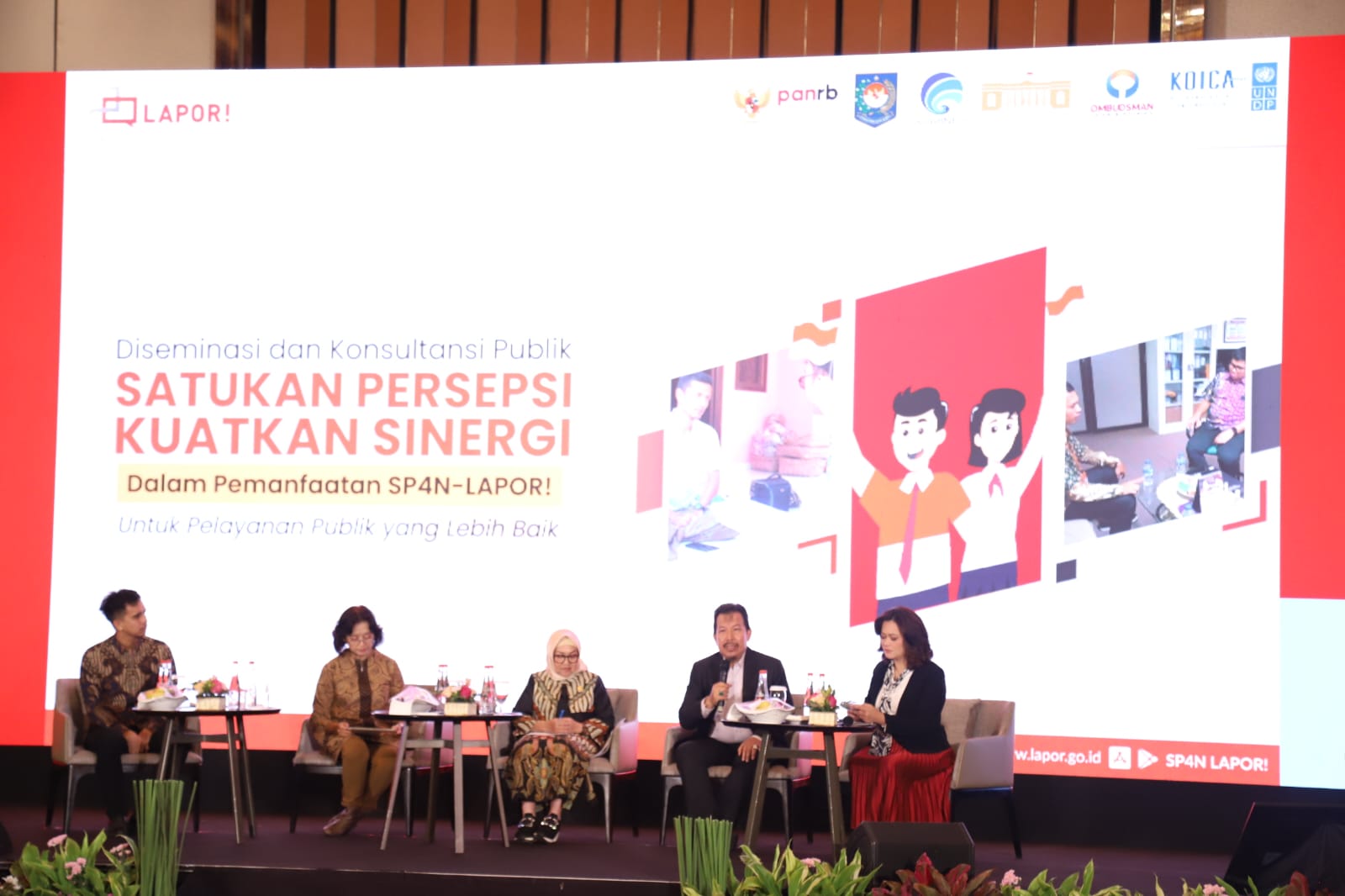 20230314 MENTERI SESMEN Diseminasi dan Konsultasi Publik Survei Kepuasan Pengguna SP4N LAPOR 27