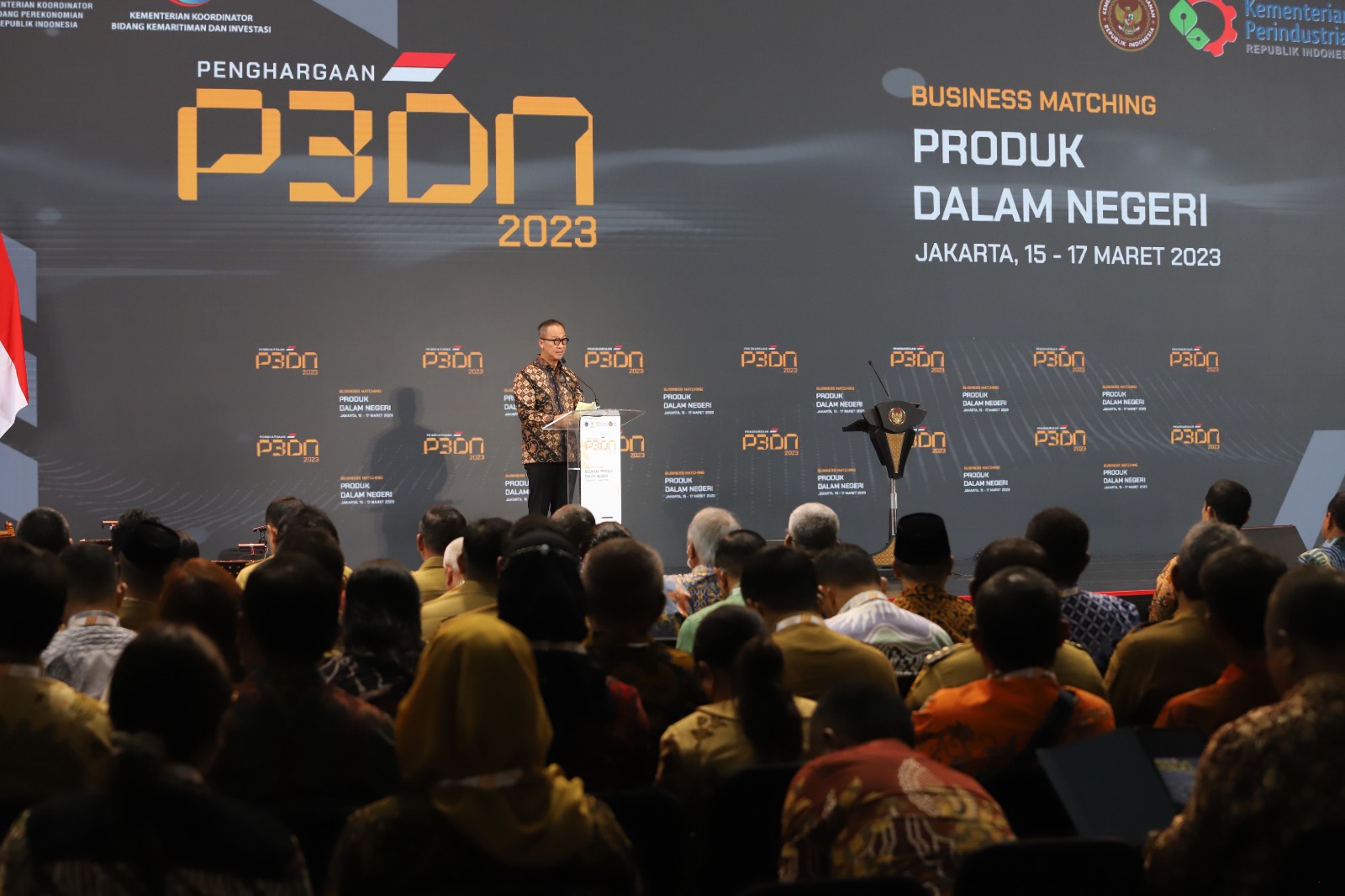 20230315 MENTERI Penghargaan P3DN Business Matching Produk Dalam Negeri 11