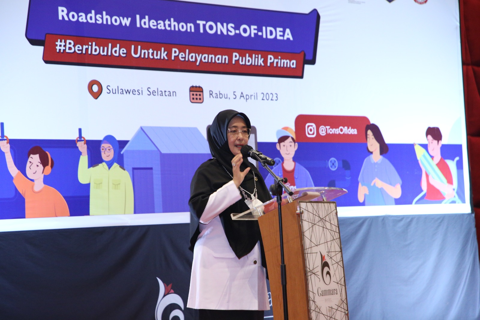 20230405 DEP YANLIK Roadshow BeribuIde untuk Pelayanan Publik Prima di Sulawesi Selatan 1