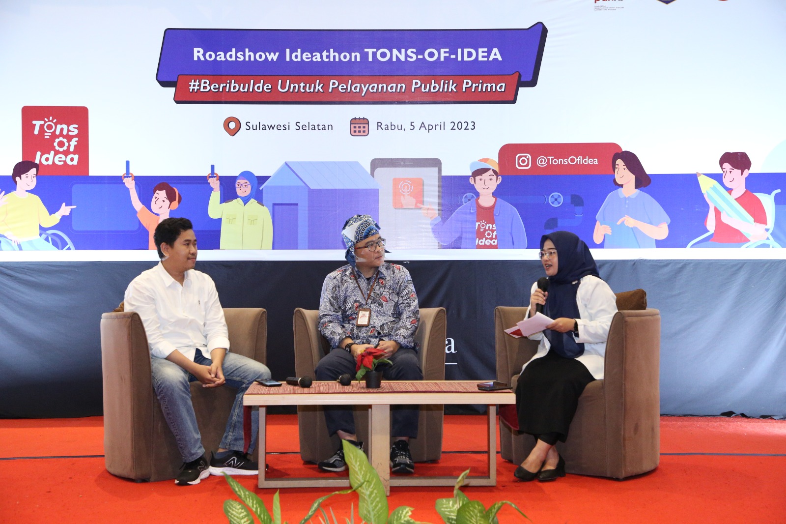 20230405 DEP YANLIK Roadshow BeribuIde untuk Pelayanan Publik Prima di Sulawesi Selatan 1