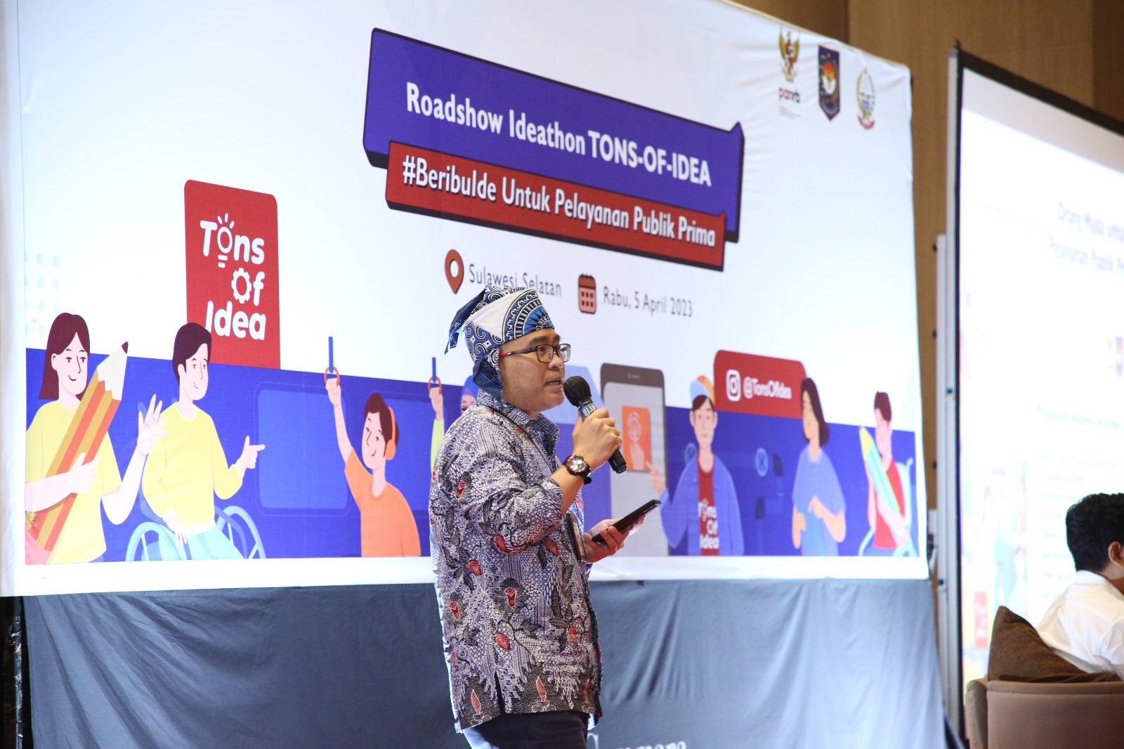 20230405 DEP YANLIK Roadshow BeribuIde untuk Pelayanan Publik Prima di Sulawesi Selatan 1