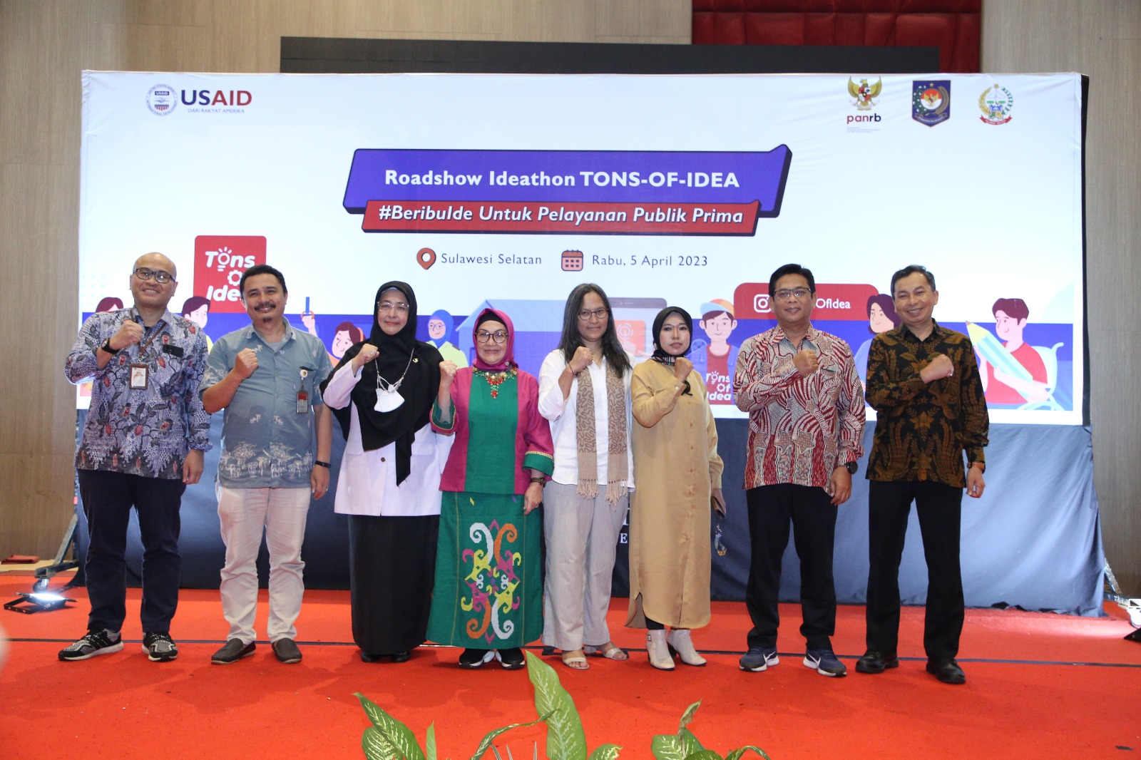 20230405 DEP YANLIK Roadshow BeribuIde untuk Pelayanan Publik Prima di Sulawesi Selatan 1
