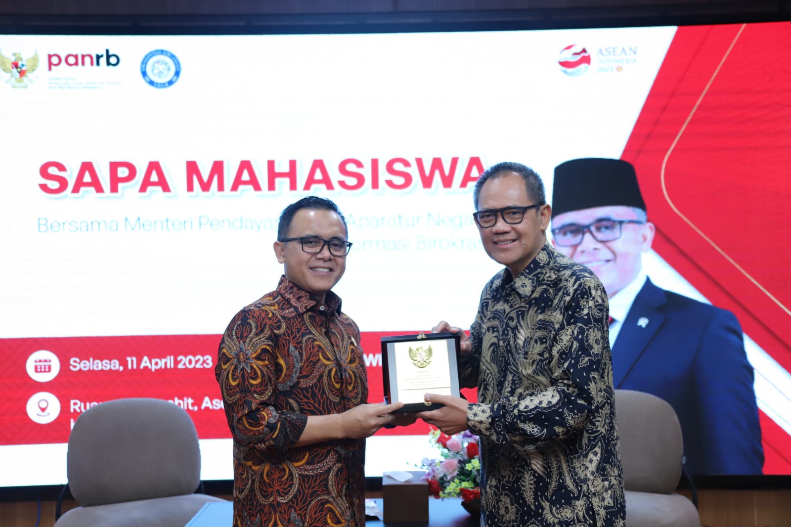 20230411 MENTERI Sapa Mahasiswa Universitas Airlangga 20