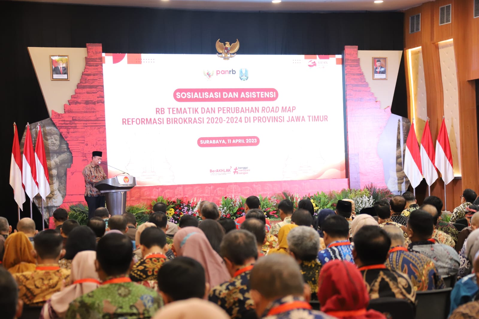 20230411 Sosialisasi dan Asistensi RB Tematik dan Perubahan Road Map Reformasi Birokrasi 2020 2024 di Jawa Timur 12