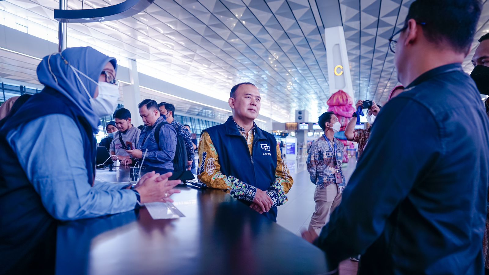 20230414 Sosialisasi LAPOR di Bandara Soekarno Hatta 12