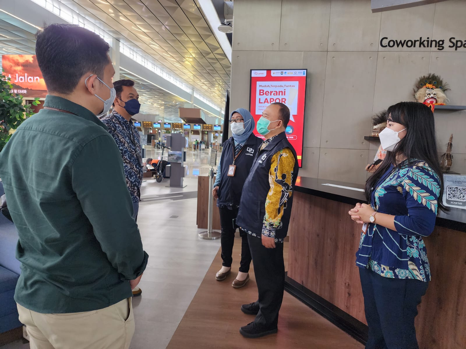 20230414 Sosialisasi LAPOR di Bandara Soekarno Hatta 12