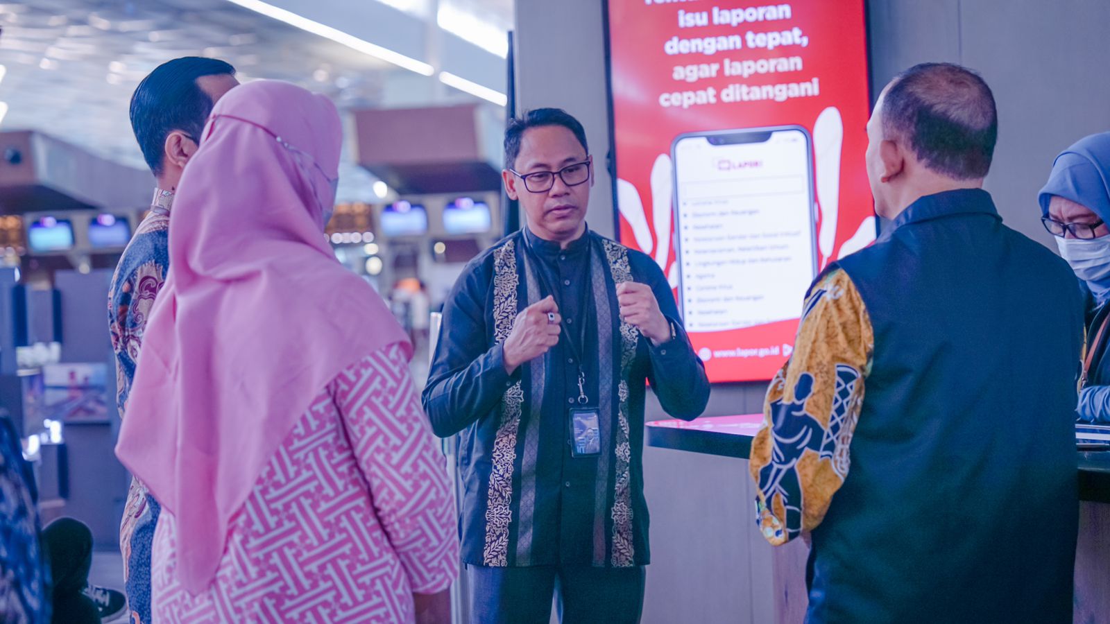 20230414 Sosialisasi LAPOR di Bandara Soekarno Hatta 12