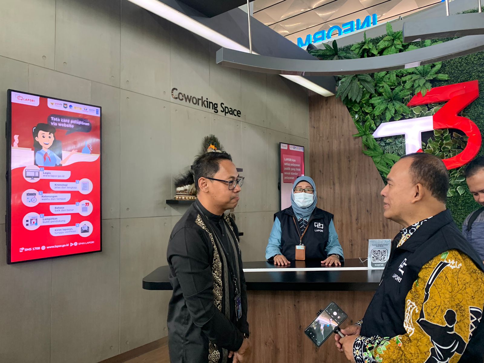 20230414 Sosialisasi LAPOR di Bandara Soekarno Hatta 12