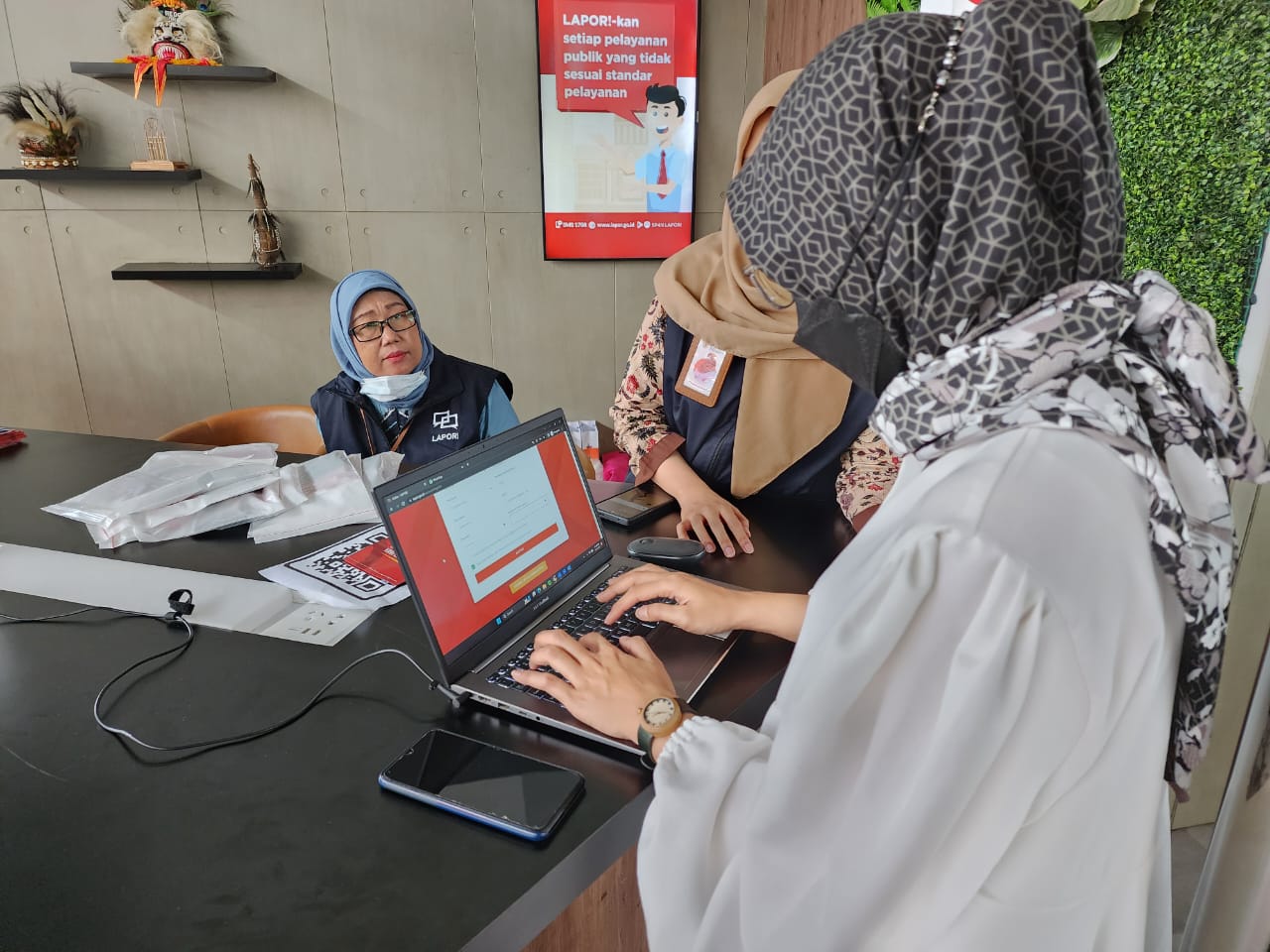 20230414 Sosialisasi LAPOR di Bandara Soekarno Hatta 12