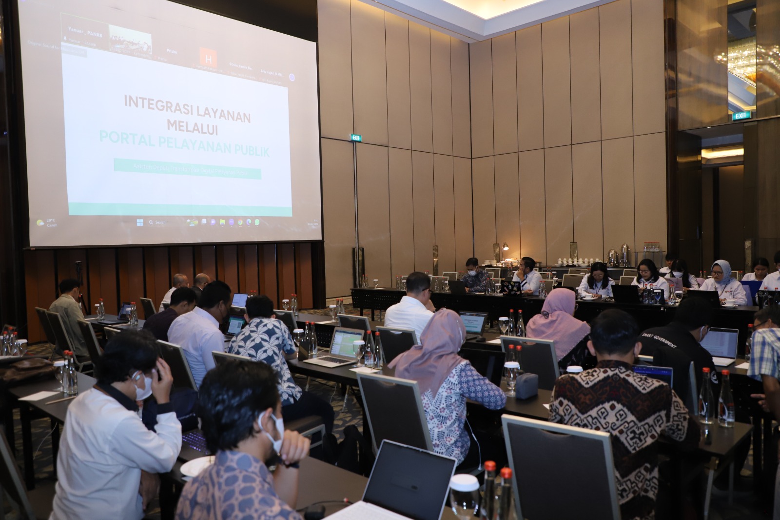 20230502 Rapat Koordinasi Percepatan Integrasi Portal Pelayanan Publik 20