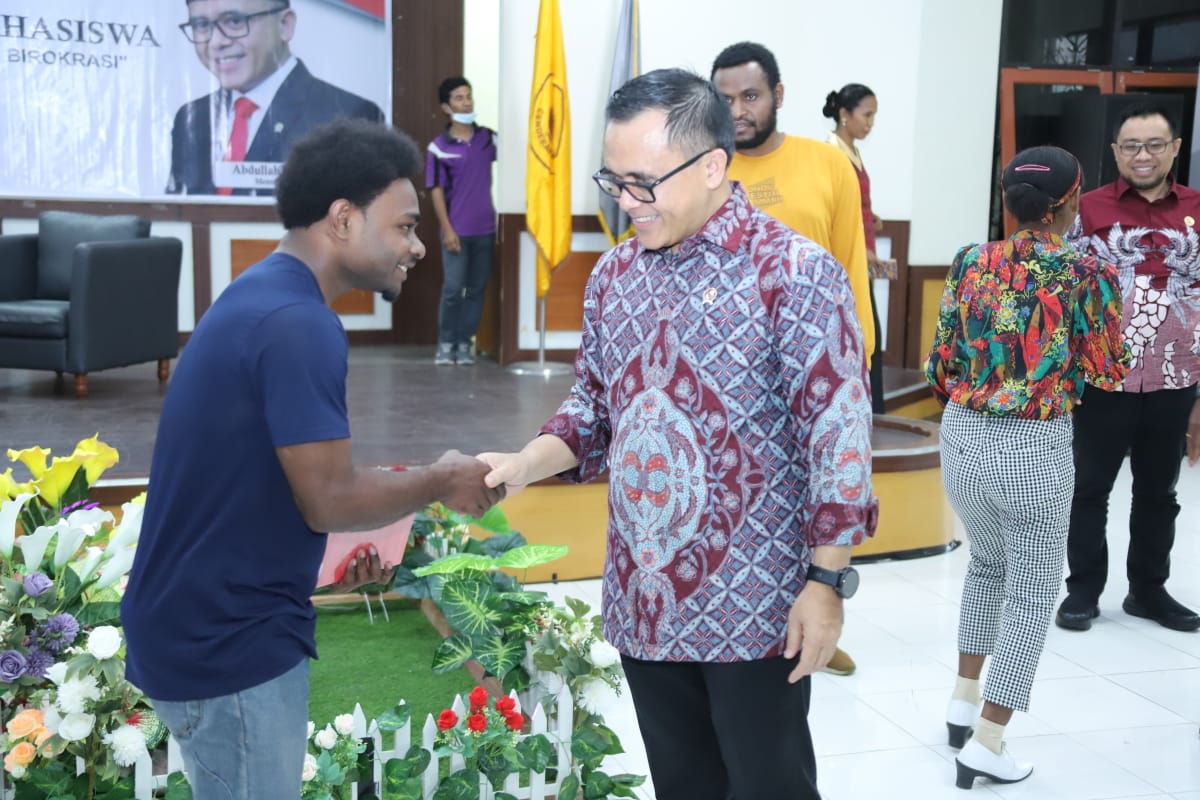 20230519 MENTERI Sapa Mahasiswa Universitas Cenderawasih 15