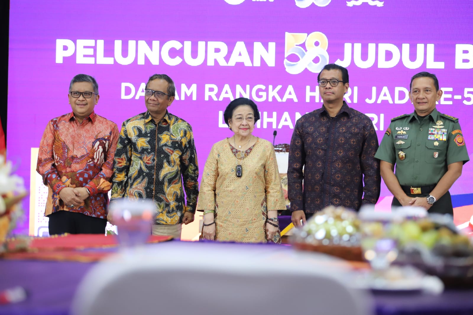 20230520 MENTERI Peluncuran 58 Judul Buku Dalam Rangka Hari Jadi ke 58 Lemhannas RI 14