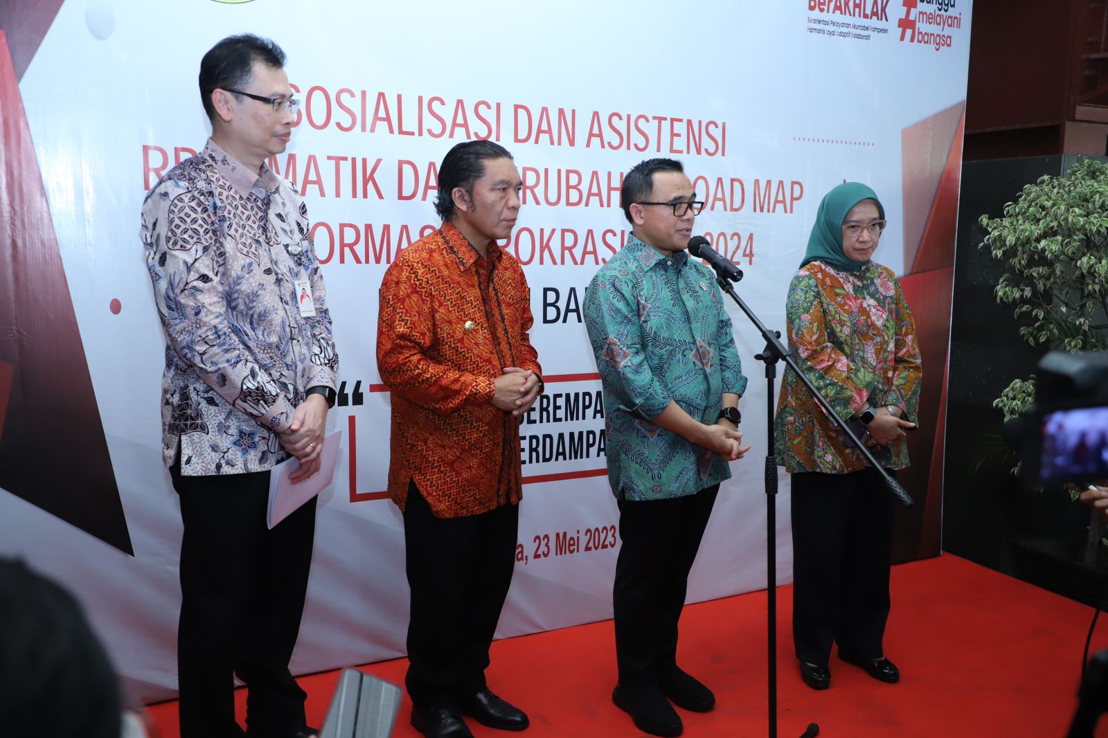 20230523 MENTERI Sosialisasi dan Asistensi RB Tematik dan Perubahan Road Map Reformasi Birokrasi 2020 2024 Provinsi Banten 19
