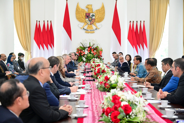 20230526 Presiden Jokowi Terima Kunjungan Delegasi US ABC