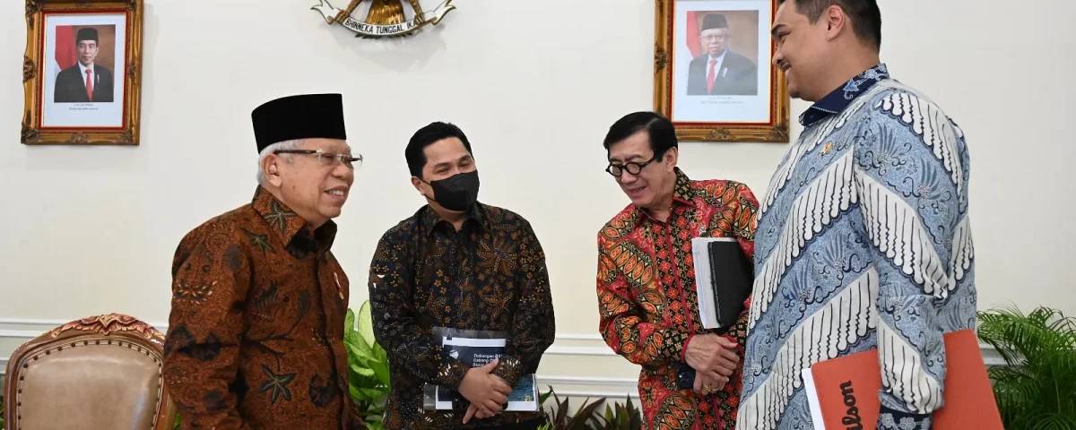 20230531 Wapres Pimpin Rapat Evaluasi dan Kemajuan Pelaksanaan DBON serta Rencana Tindak Lanjut ke Depan