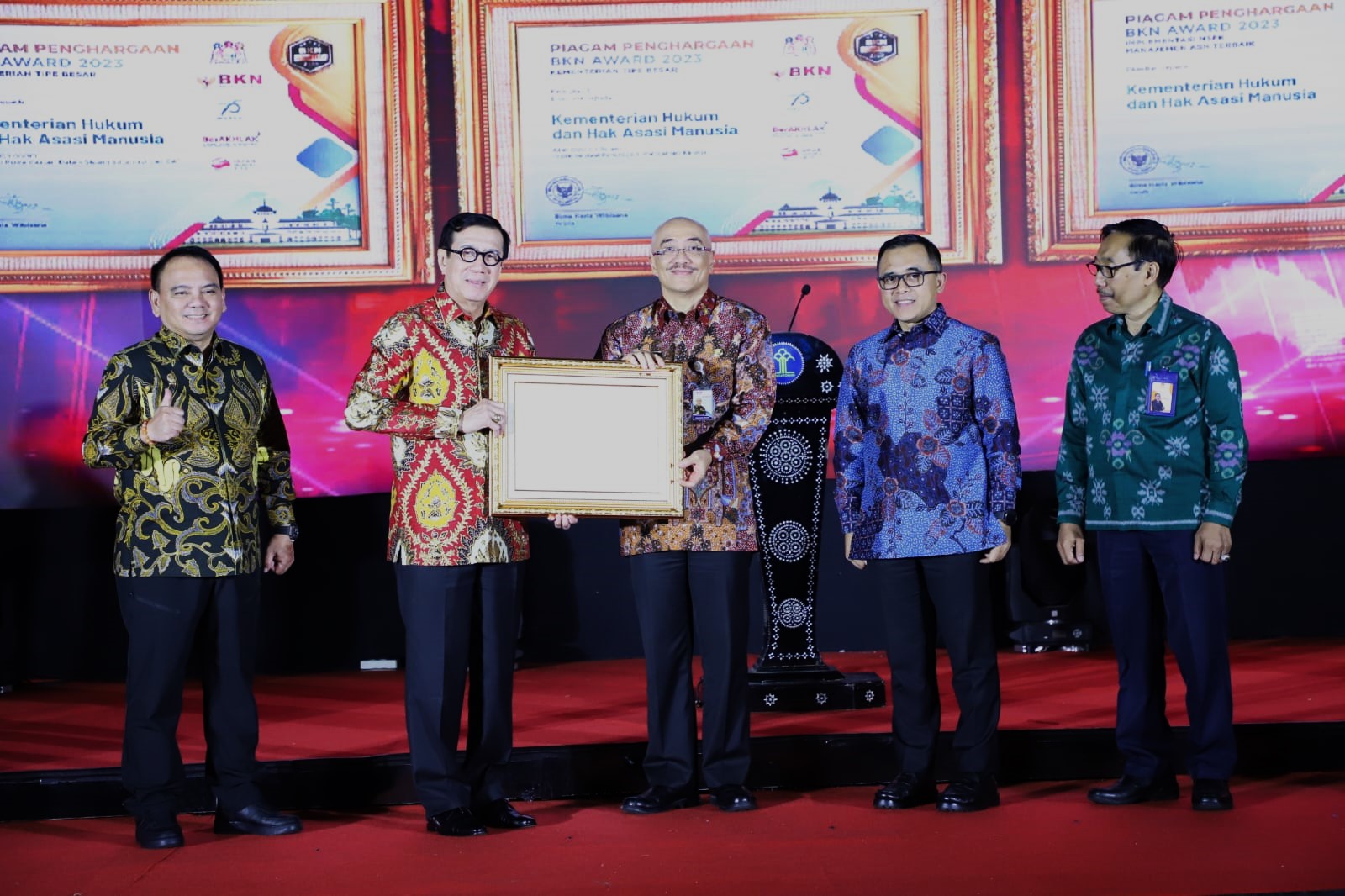 20230607 MENTERI Raker Kepegawaian Kementerian Hukum dan HAM Tahun 2023 10