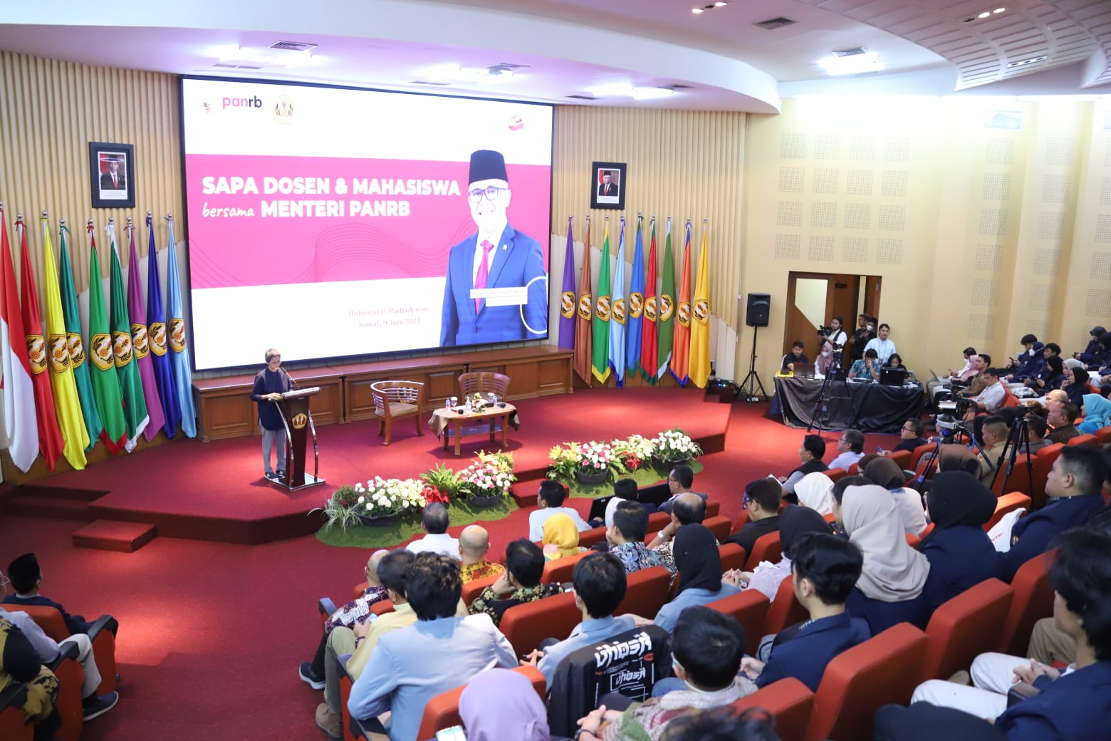 20230609 MENTERI Sapa Dosen dan Mahasiswa Universitas Padjadjan 10