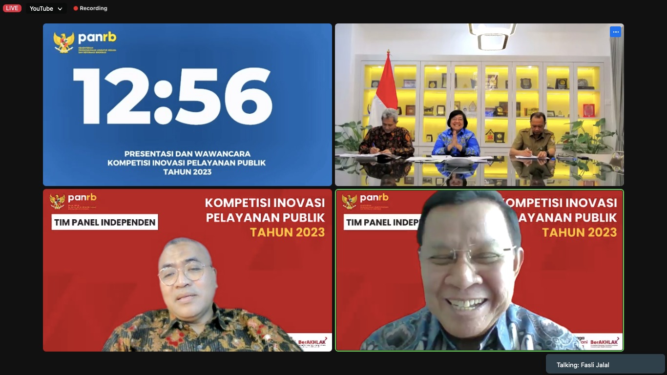 20230626 DEP YANLIK wawancara Kompetisi Inovasi Pelayanan Publik KIPP Tahun 2023 hari pertama 4