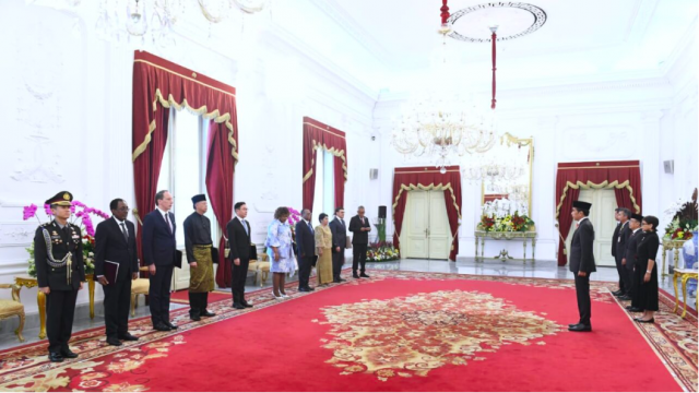 20230627 Presiden Jokowi Terima Surat Kepercayaan Delapan Duta Besar Negara Sahabat