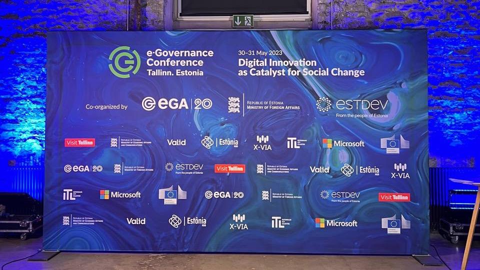 20230631 MENTERI SESMEN E governance Conference 2023 di Tallinn Estonia 1