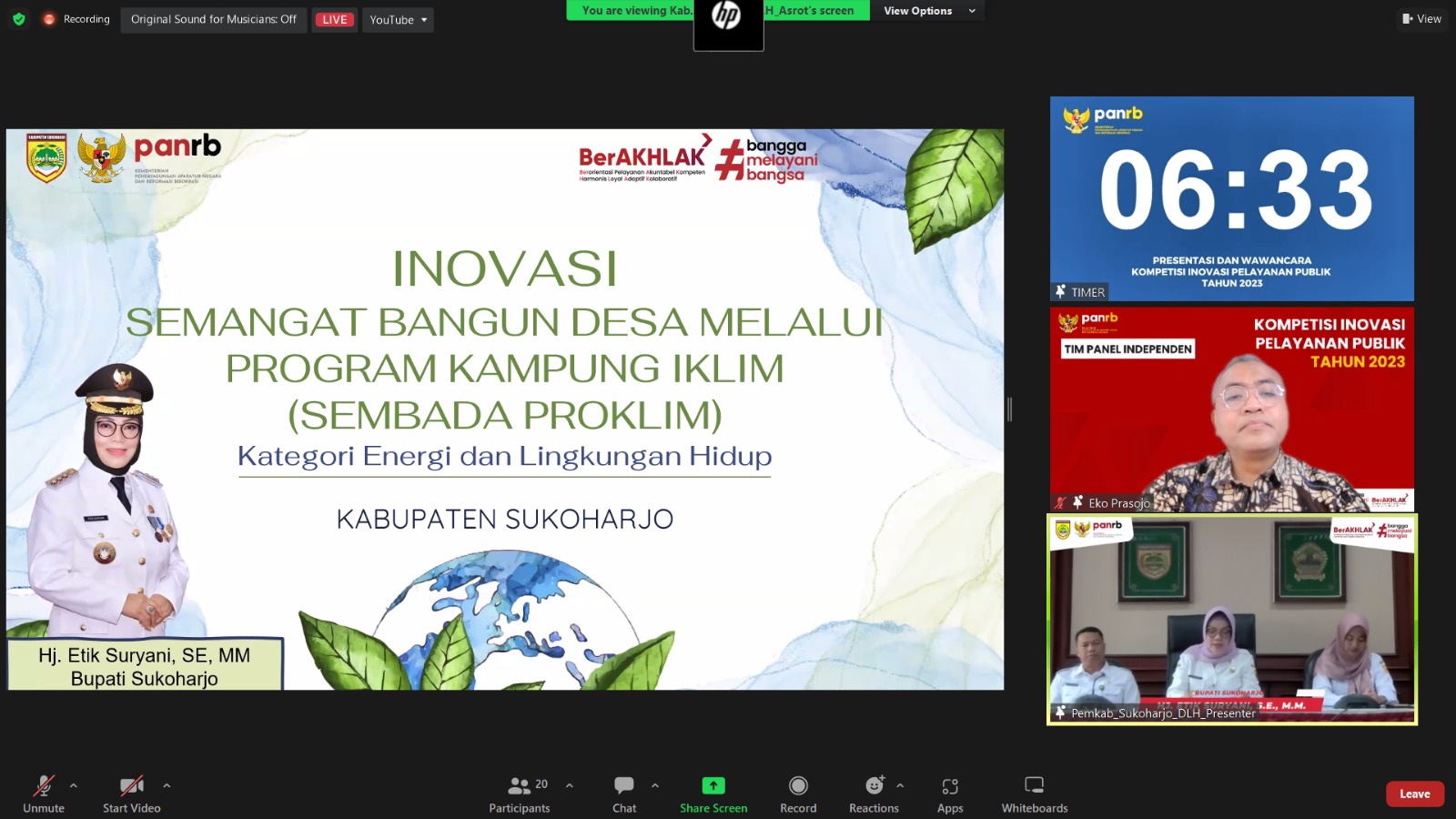 20230705 Hari Ke 5 Presentasi dan Wawancara KIPP 2023 Inovasi Bidang Kesehatan Mendominasi 2