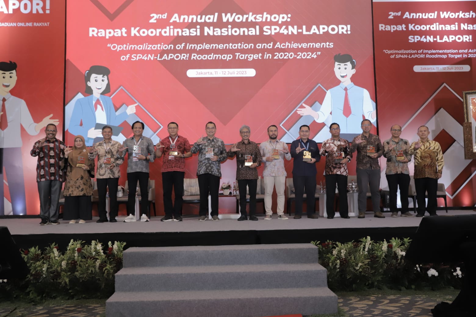 20230712 2nd Annual Workshop Rakornas SP4N LAPOR Hari Kedua 13