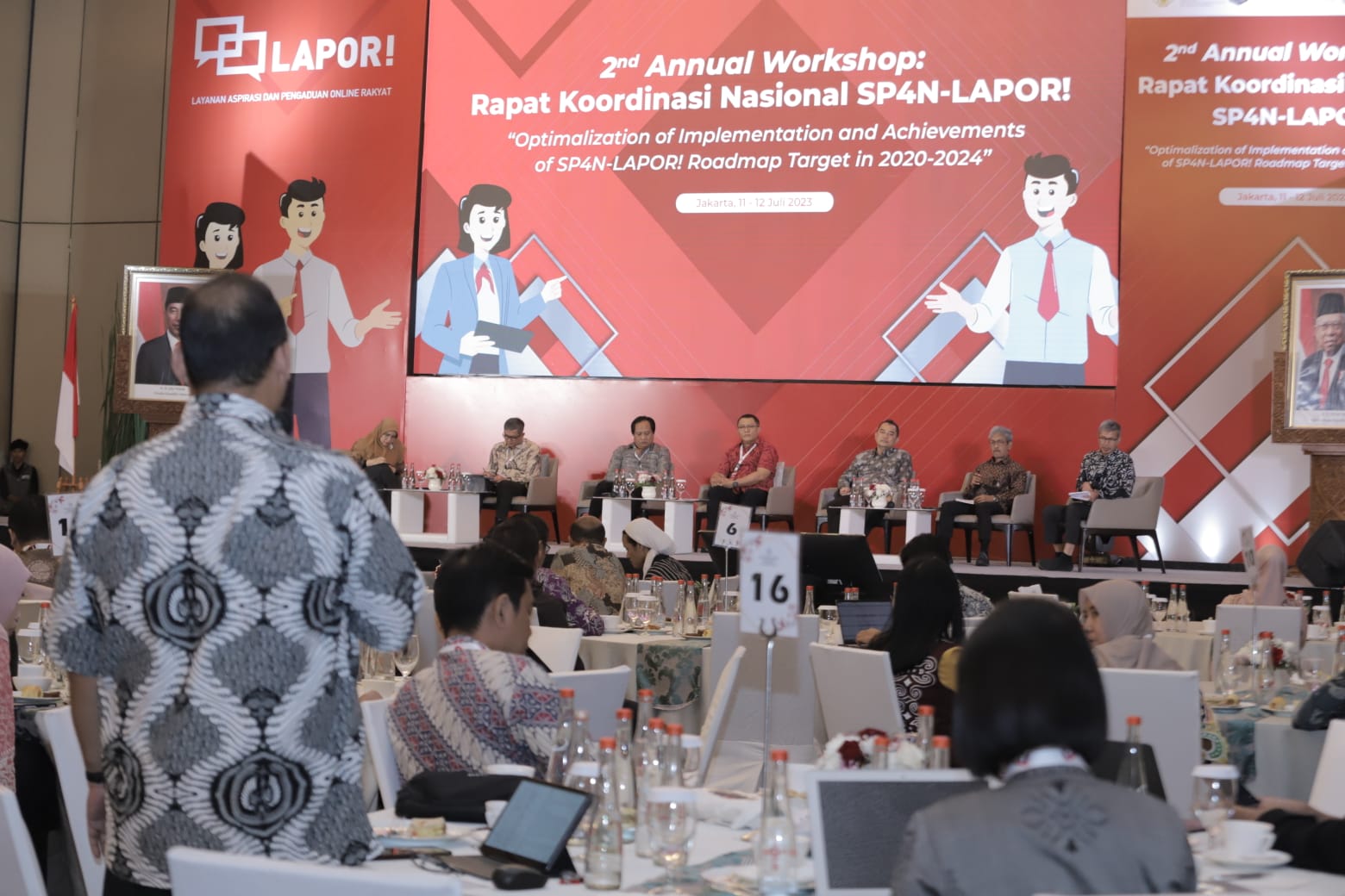 20230712 2nd Annual Workshop Rakornas SP4N LAPOR Hari Kedua 6