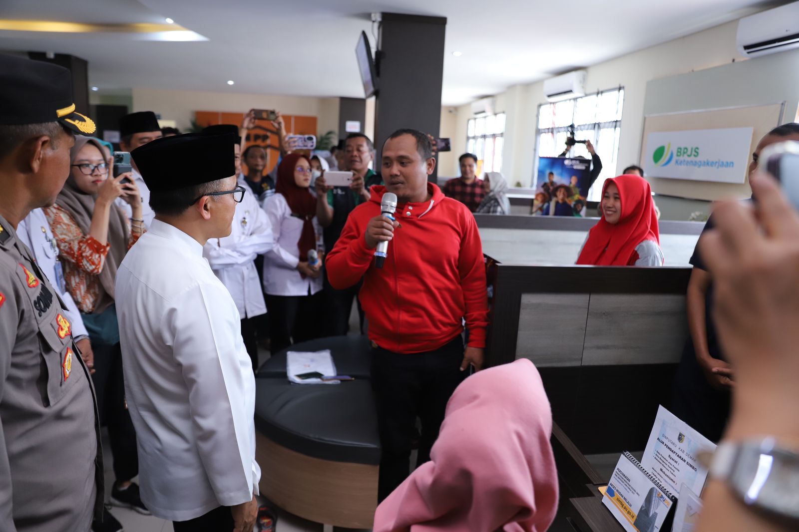 20230714 MENTERI Peninjauan MPP Demak 15