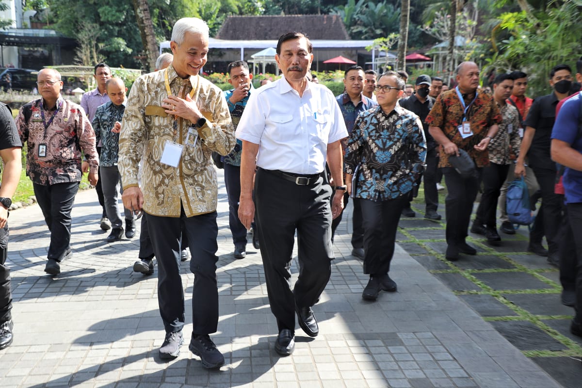 20230721 Rakornas Percepatan Pengembangan 5 DPSP Semester I 2023 dan Rapat Dewan Pengarah Badan Otorita Pengelola Kawasan Pariwisata 10