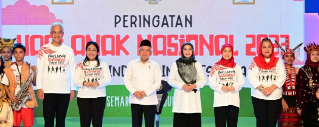 20230724 Hadiri Puncak Peringatan Hari Anak Nasional ke 39 di Semarang Wapres Minta Perlindungan dan Pemenuhan Hak Anak Dioptimalkan