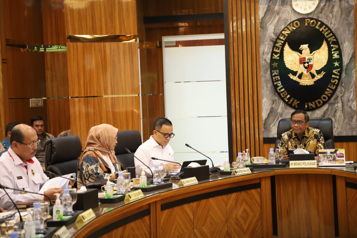 20230724 Rapat Koordinasi dengan Menko Polhukam 10
