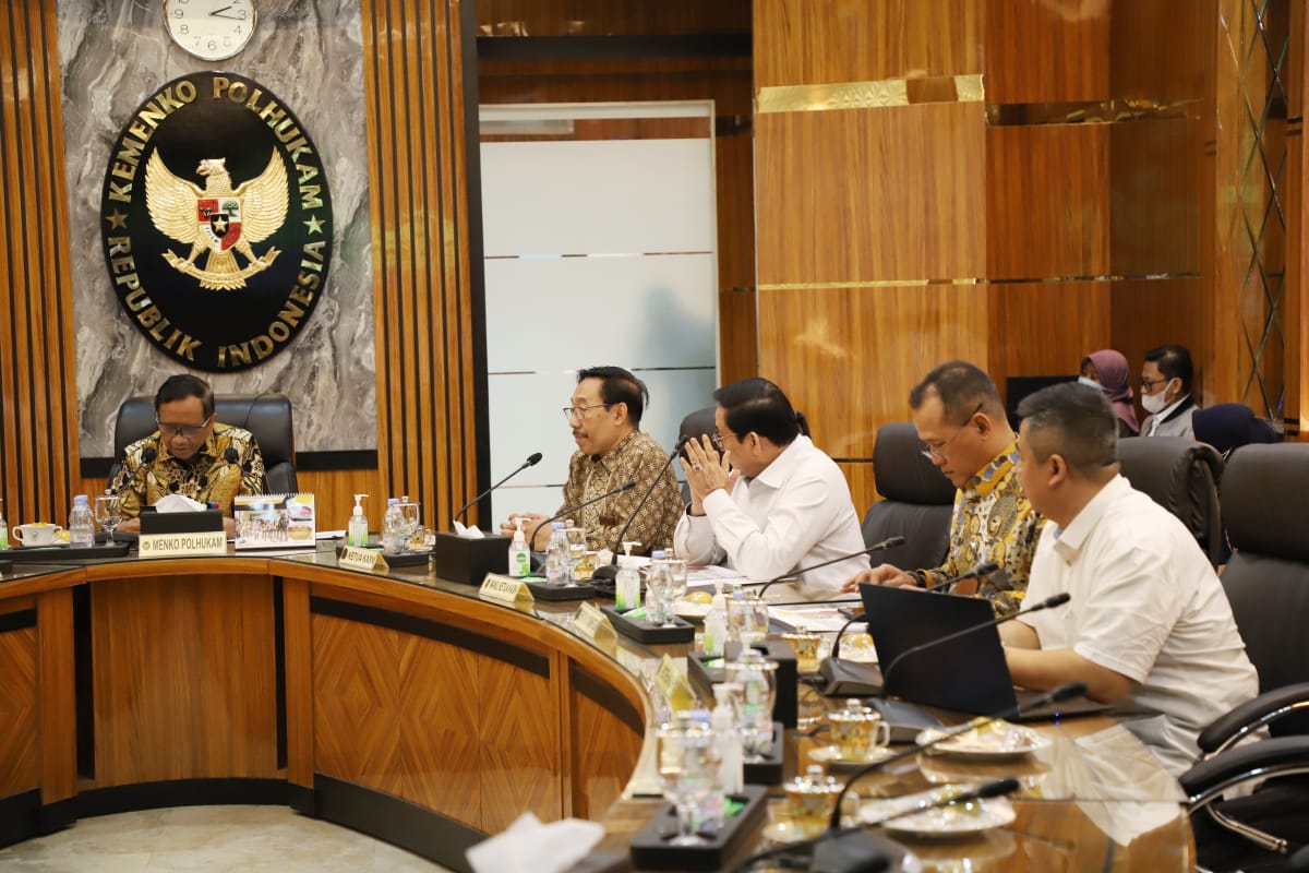 20230724 Rapat Koordinasi dengan Menko Polhukam 10