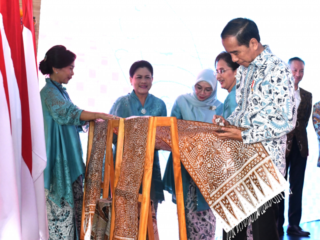 20230803 Buka Gelar Batik Nusantara Presiden Apresiasi Para Pelaku Batik di Tanah Air