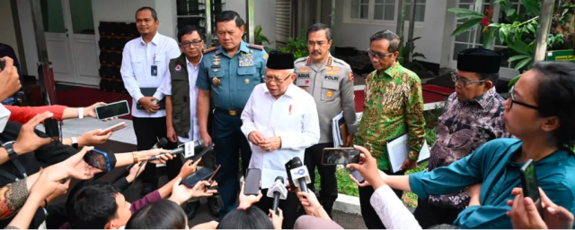 20230803 Wapres Pastikan Langkah Terpadu Penanganan Dampak Bencana Kekeringan Kabupaten Puncak Papua Tengah