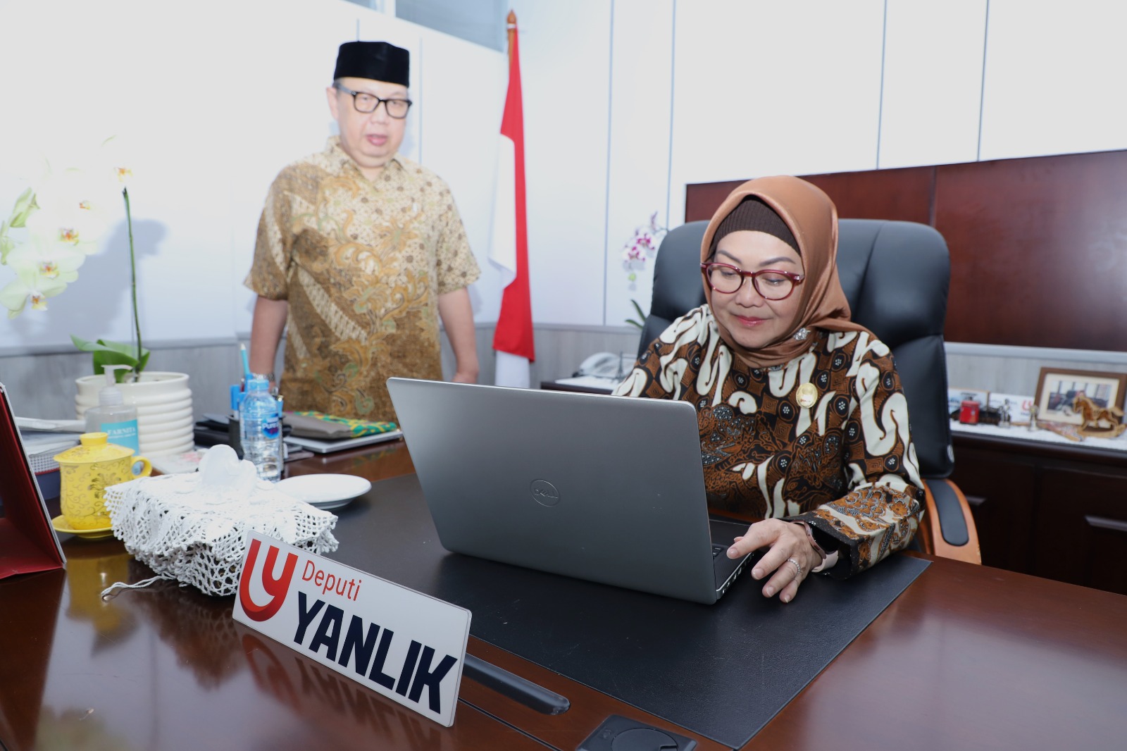 20230804 Penandatanganan PKS Pemanfaatan Aplikasi Fasih dan Dashboard SKM 8