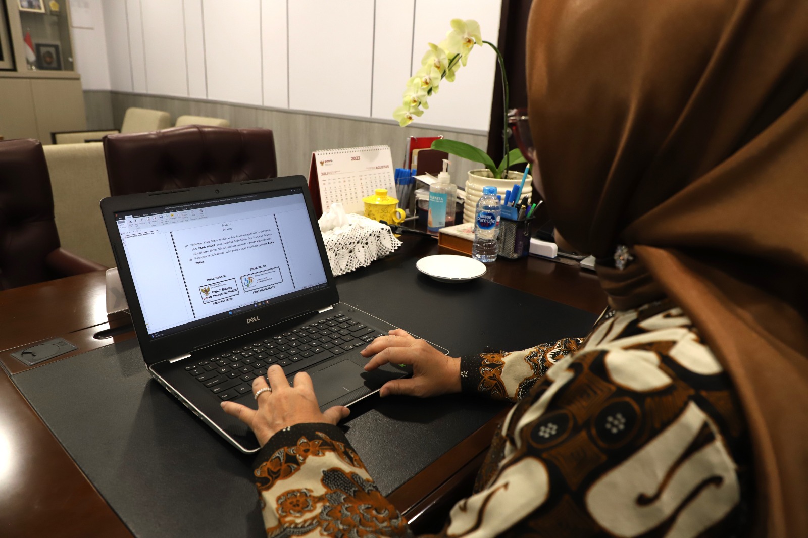 20230804 Penandatanganan PKS Pemanfaatan Aplikasi Fasih dan Dashboard SKM 8