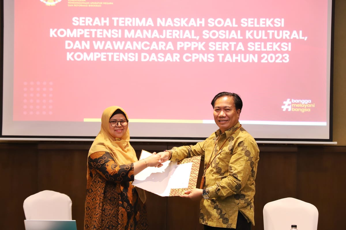 20230810 Serah Terima Naskah Soal Seleksi PPPK dan CPNS 2023 1