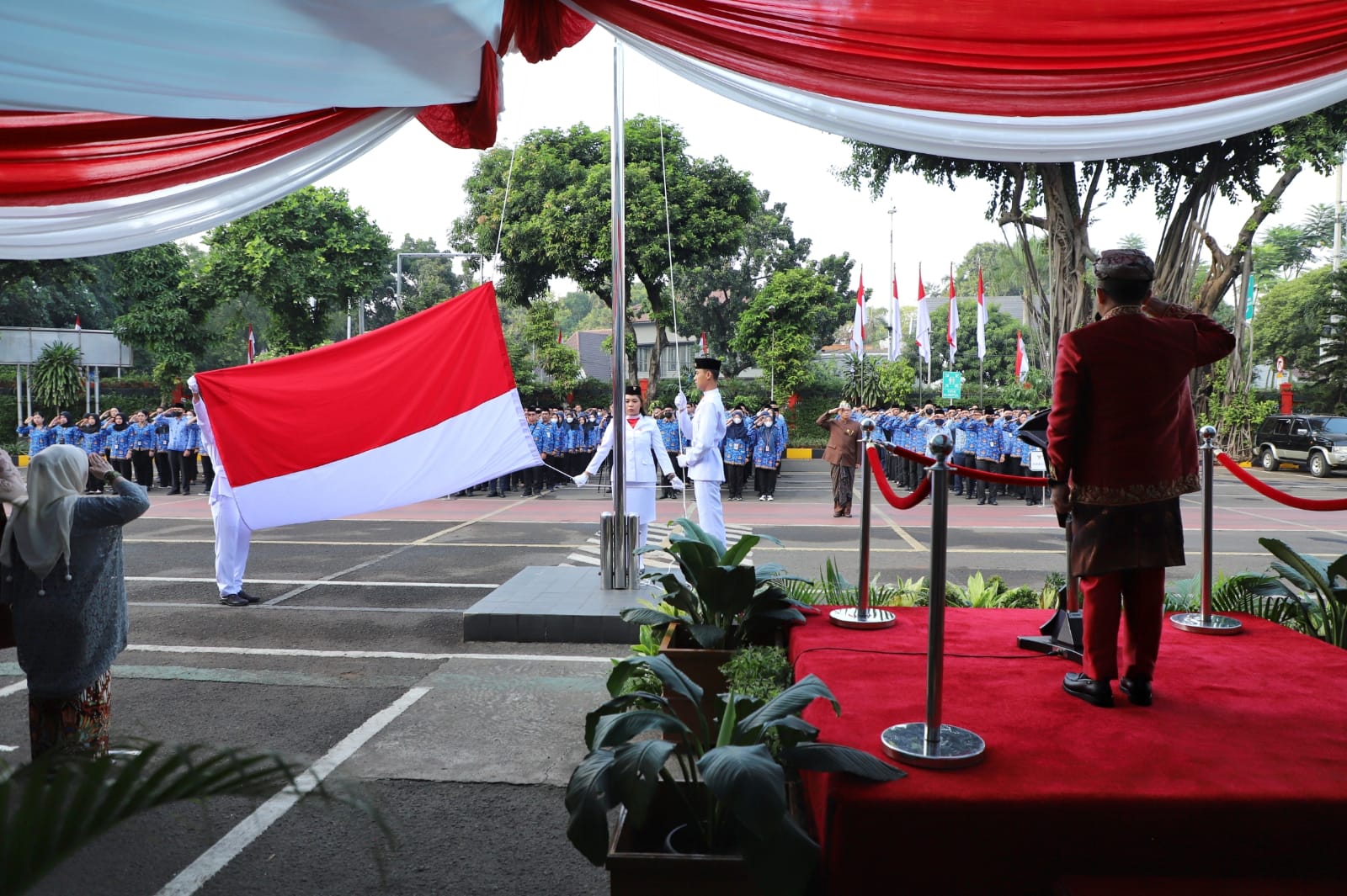 20230817 Upacara Peringatan HUT ke 78 RI di Lingkungan Kementerian PANRB 1