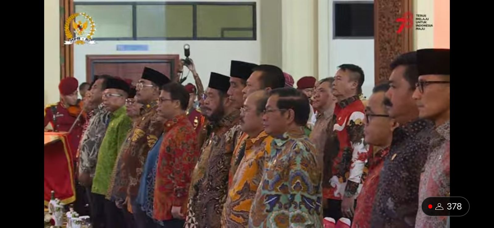 20230818 Peringatan Hari Konstitusi dan Hari Ulang Tahun ke 78 MPR RI 12