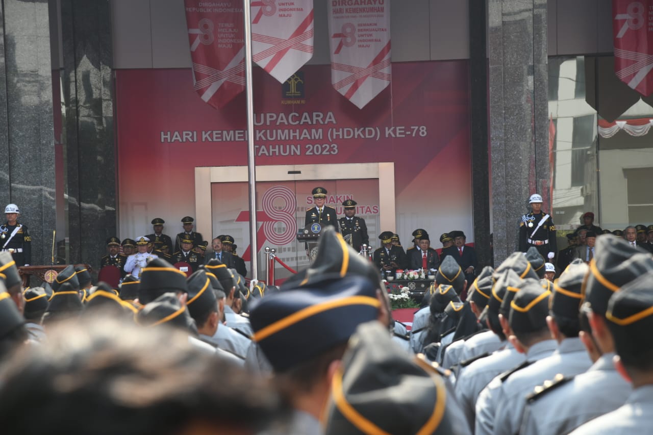 20230821 Upacara Hari Kemenkumham ke 78 1