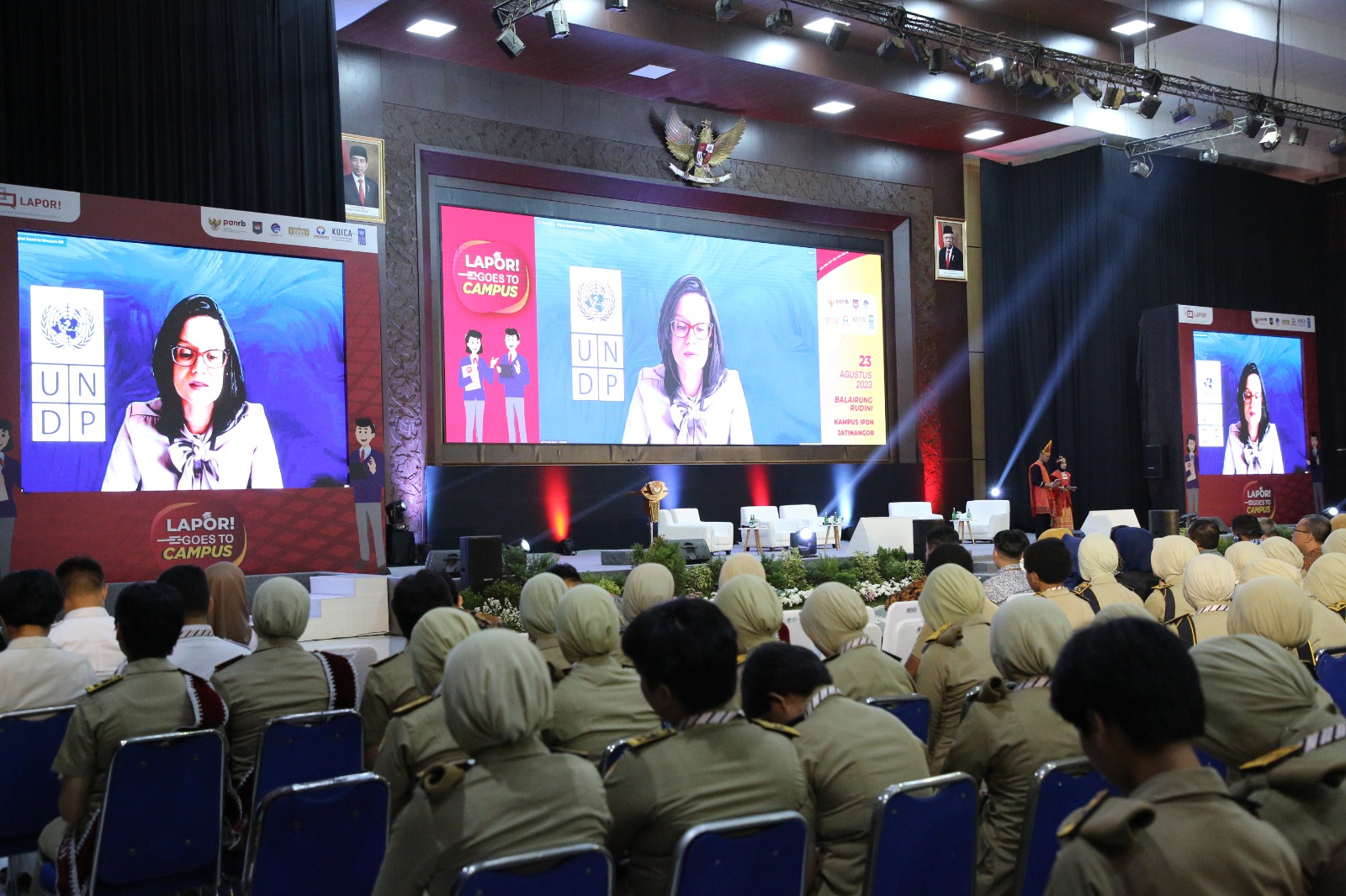 20230823 LAPOR Goes To Campus di IPDN 1