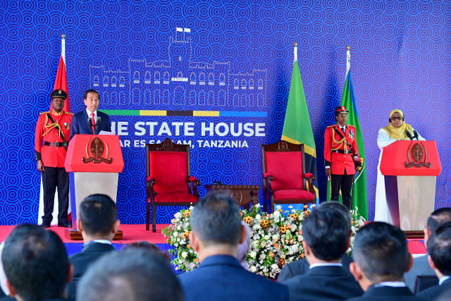 20230823 Presiden Jokowi Sampaikan Komitmen Indonesia Wujudkan Kolaborasi Konkret dengan Afrika
