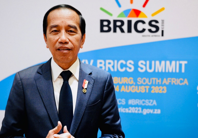 20230825 Presiden Jokowi Tegaskan Indonesia Masih Kaji Keikutsertaannya Jadi Anggota BRICS