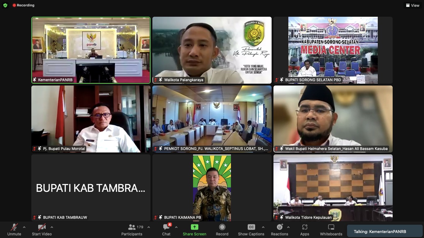 20230906 Pengarahan Menteri PANRB Percepatan Pembangunan MPP 1