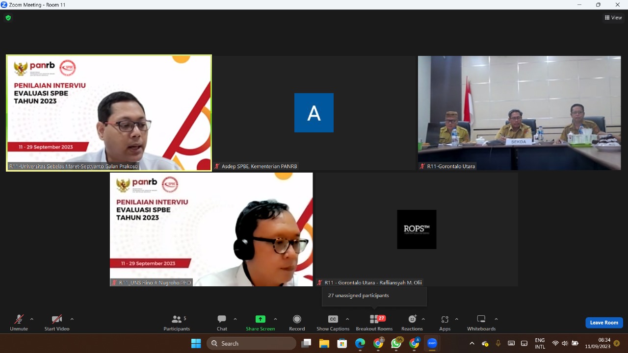 20230911 Penilaian Interviu Evaluasi SPBE 2023 4